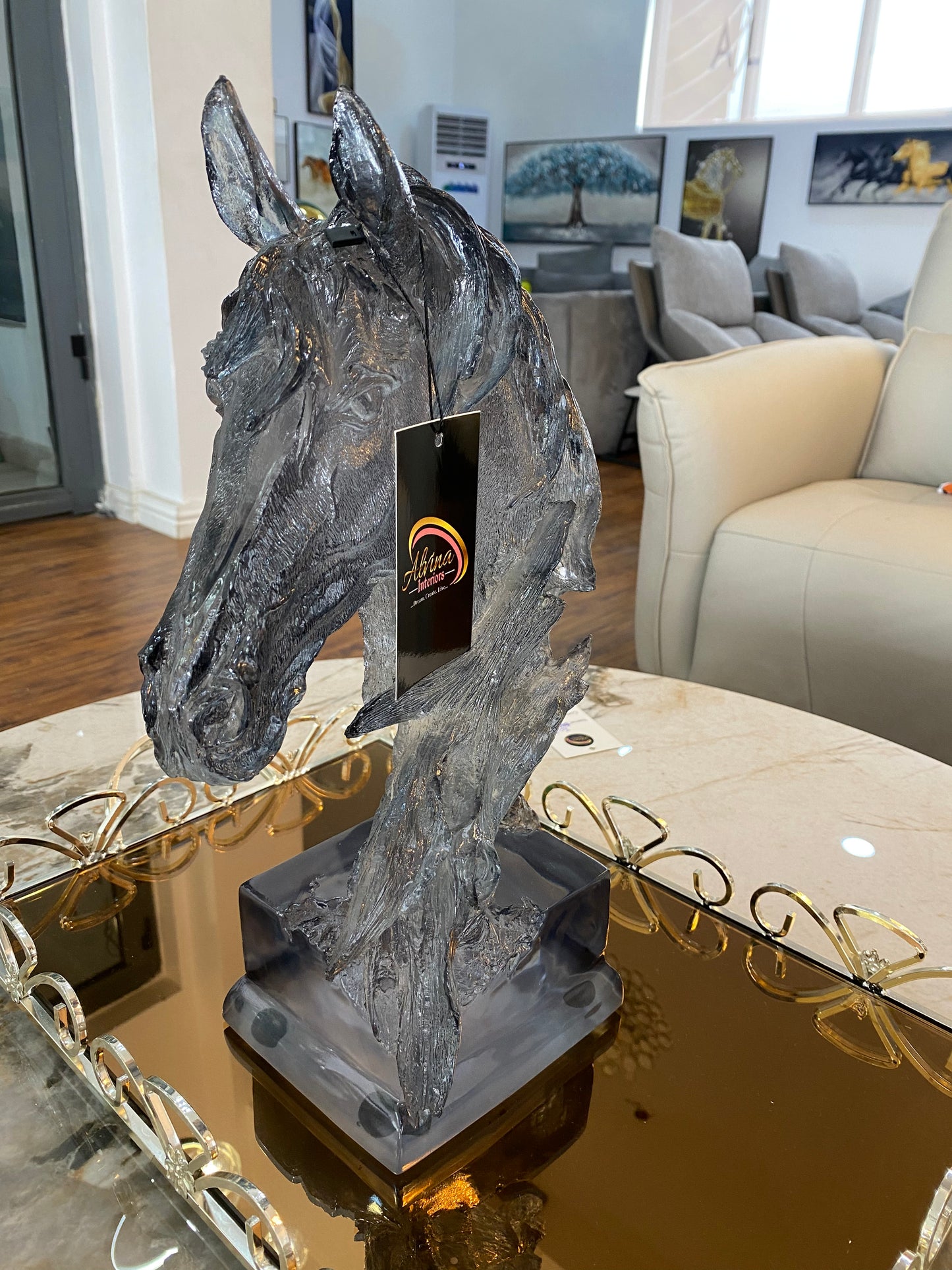 Luxury horse head decor