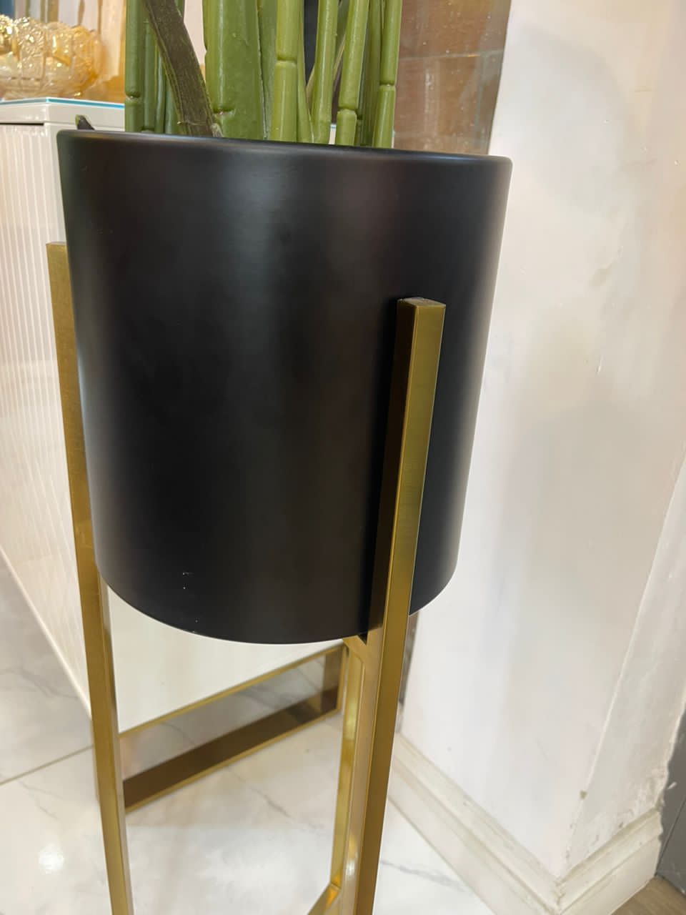 Pure stainless steel planter