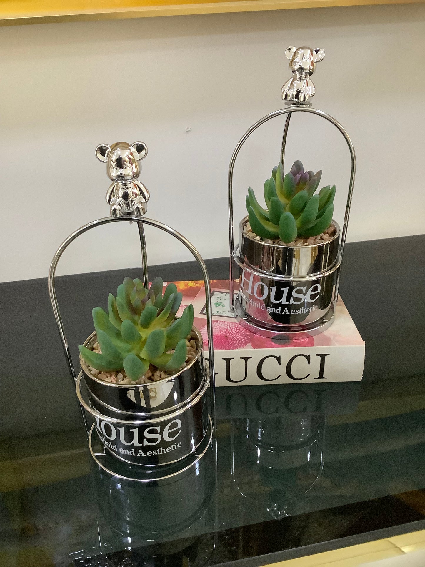 Silver Table Plant