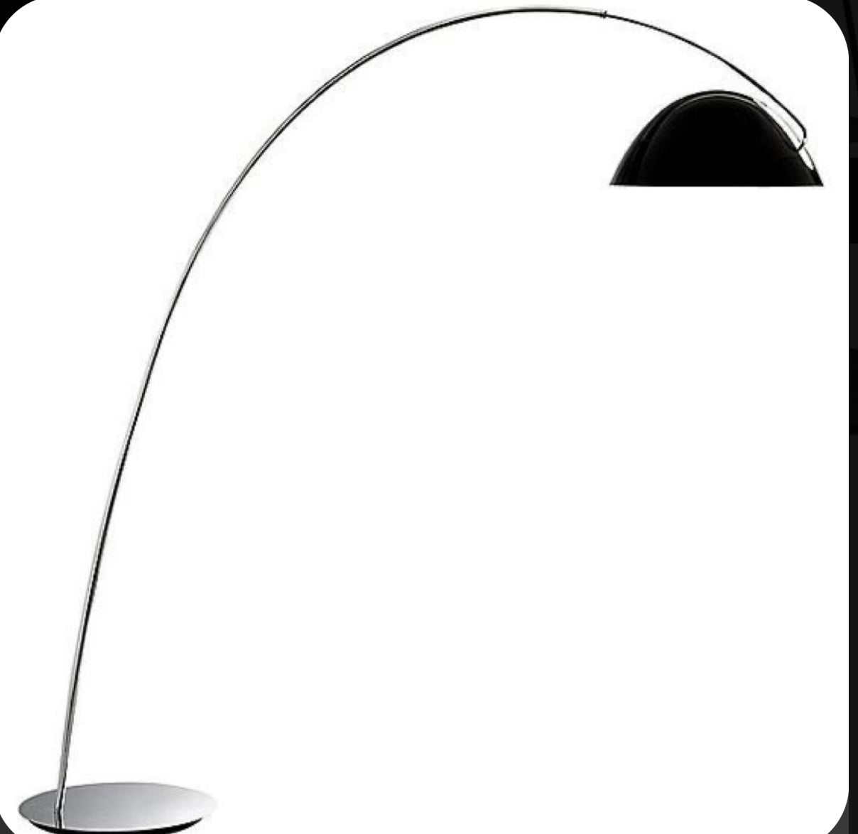 Curvy Standing lamp