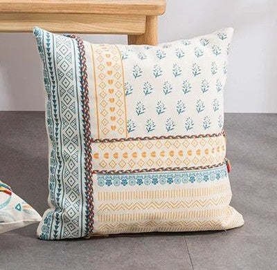 Throw pillows (African print)