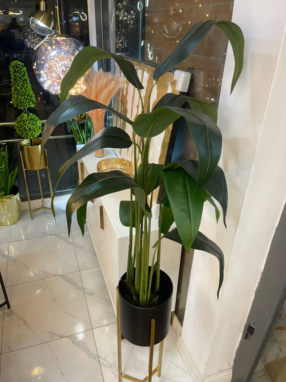 Pure stainless steel planter