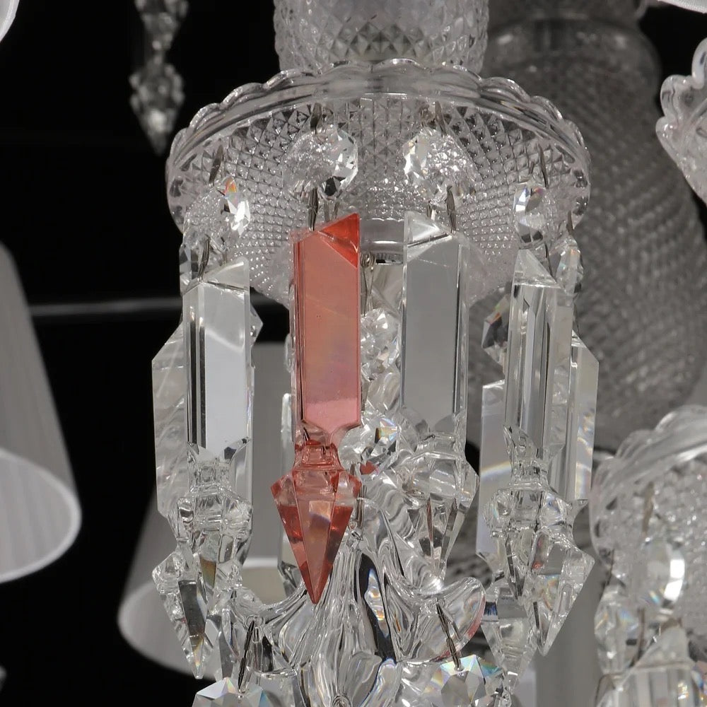 12 Cups Crystal Chandelier