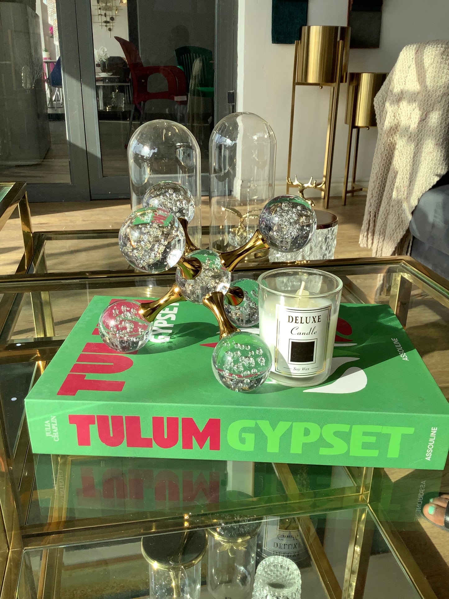 Deluxe candle transparent
