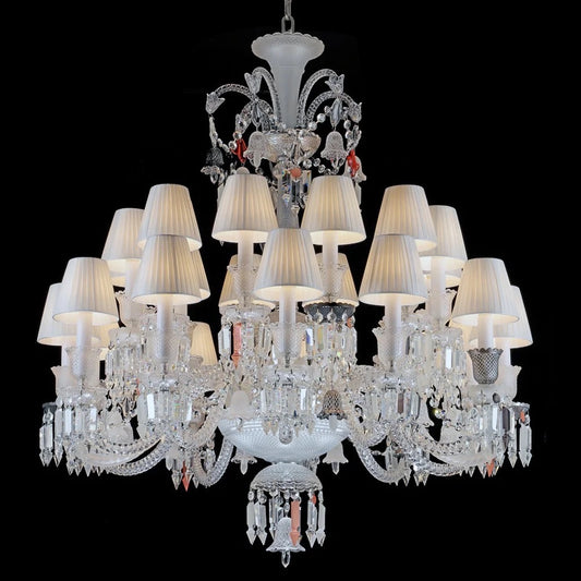 12 Cups Crystal Chandelier