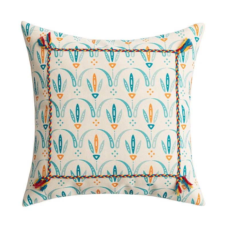 Throw pillows (African print)