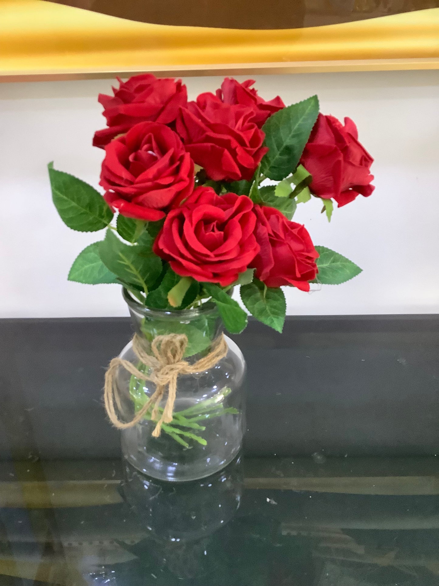 Roses in a vase