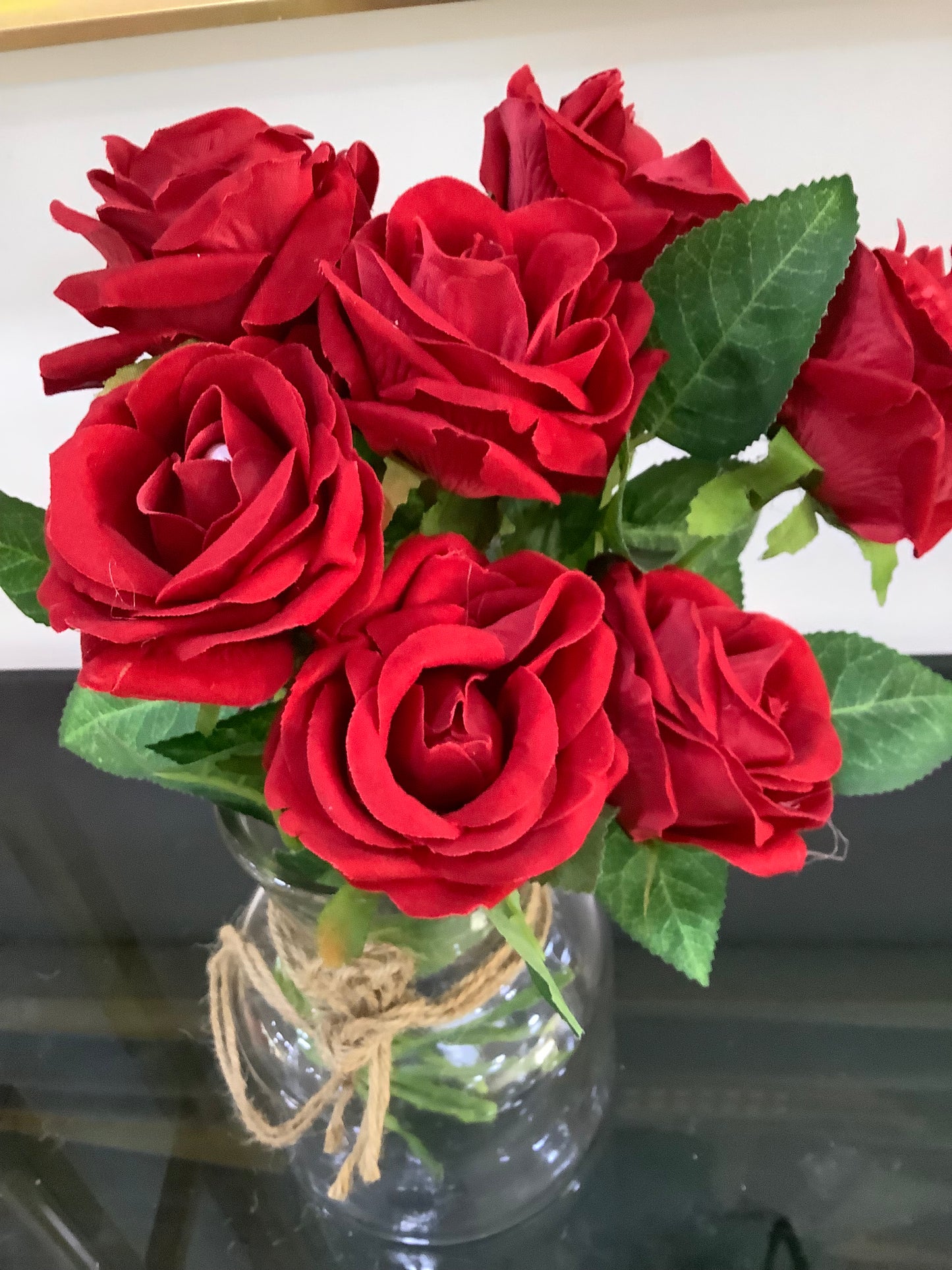 Roses in a vase
