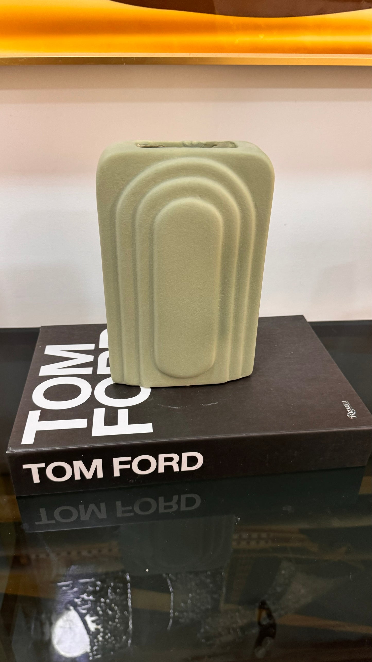 Rectangular Nordic vase