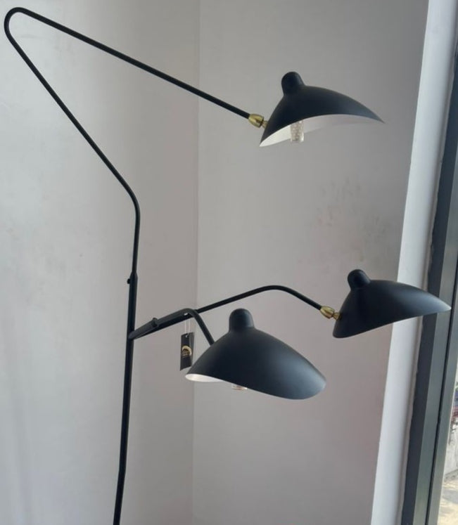 3 arms standing lamp