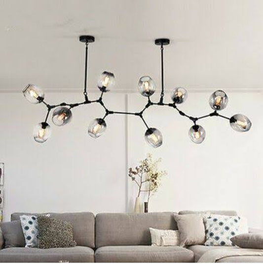 11 Cups BlacK Nordic Chandelier