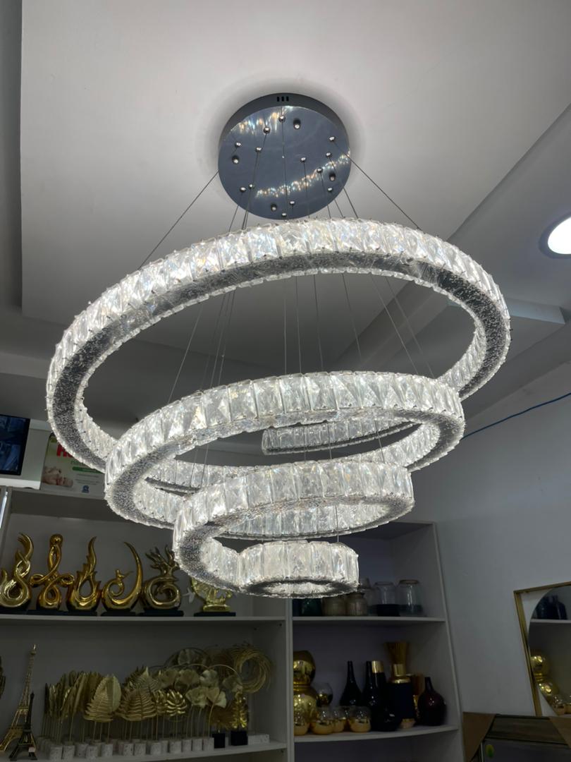 3 Tones crystal chandelier
