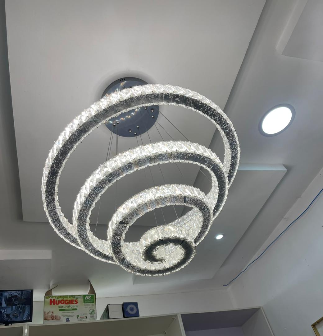 3 Tones crystal chandelier