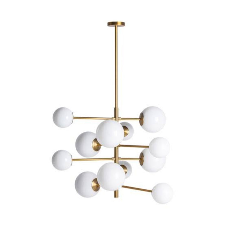White Nordic Chandelier