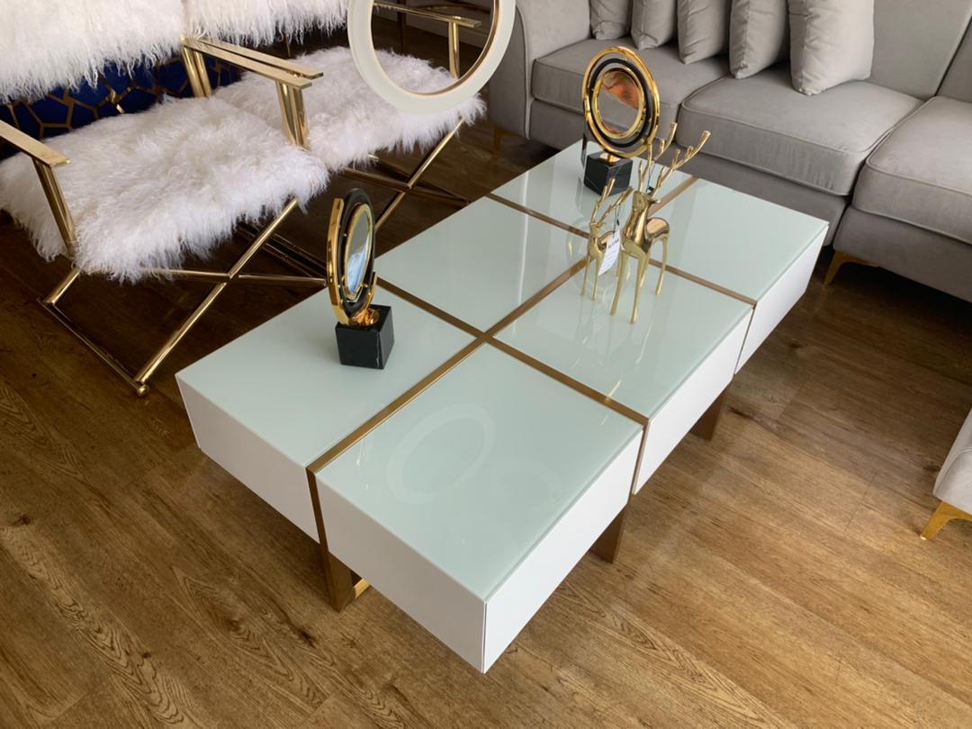 Coffee table ( white)