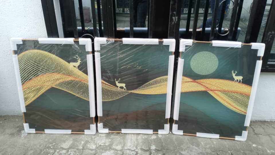 3 in 1 60 by 80cm crystal frame