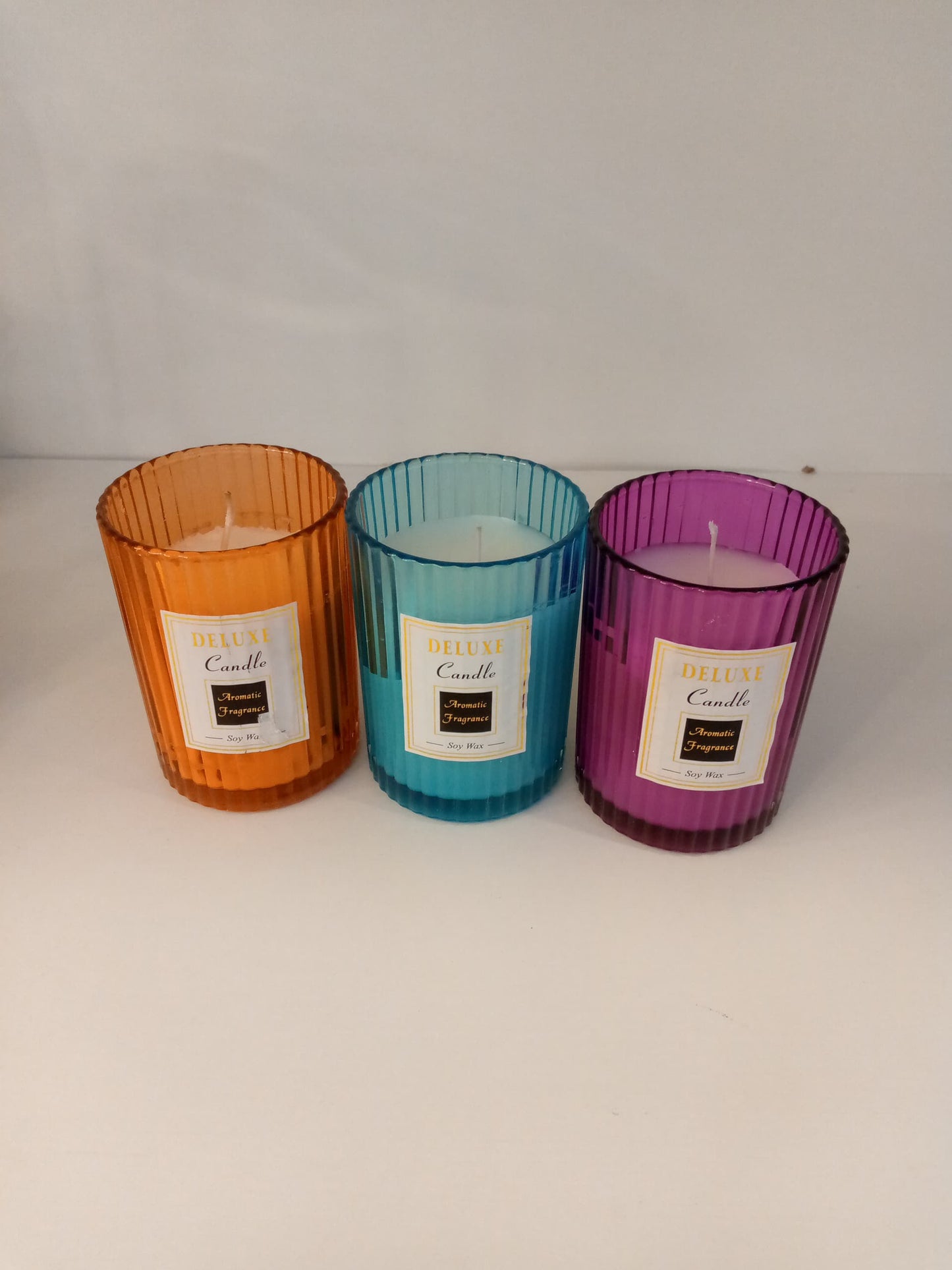 Deluxe candle soy wax