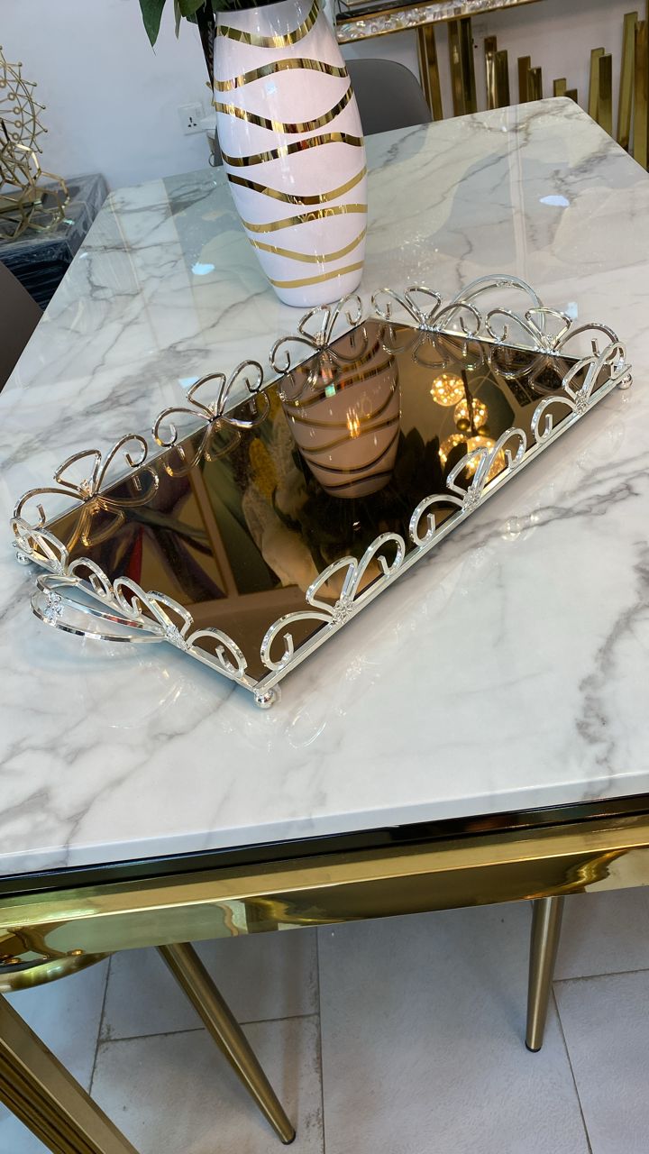 Vanity tray decor