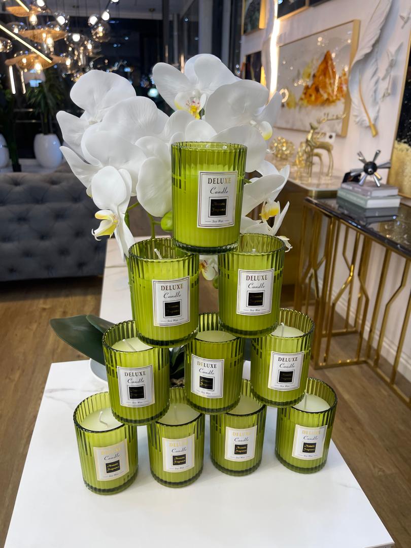 Deluxe candle soy wax