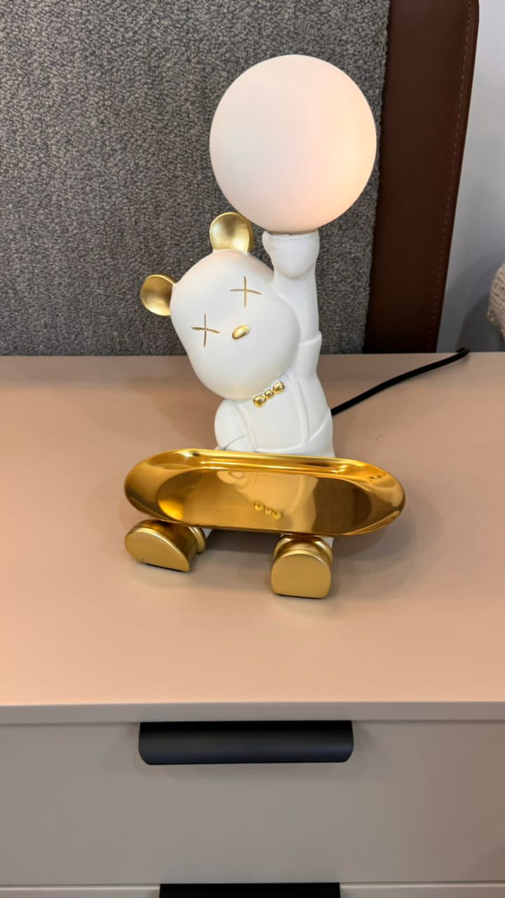 Teddy bed lamp