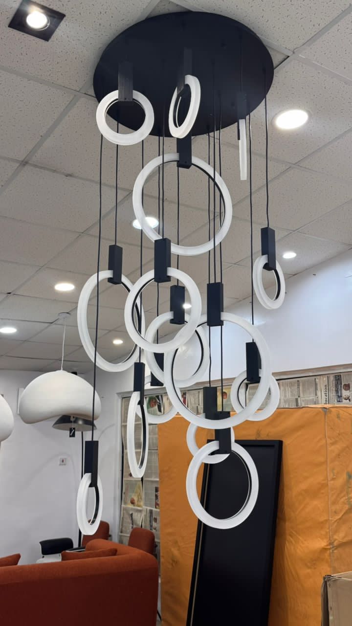 20 Rings chandelier