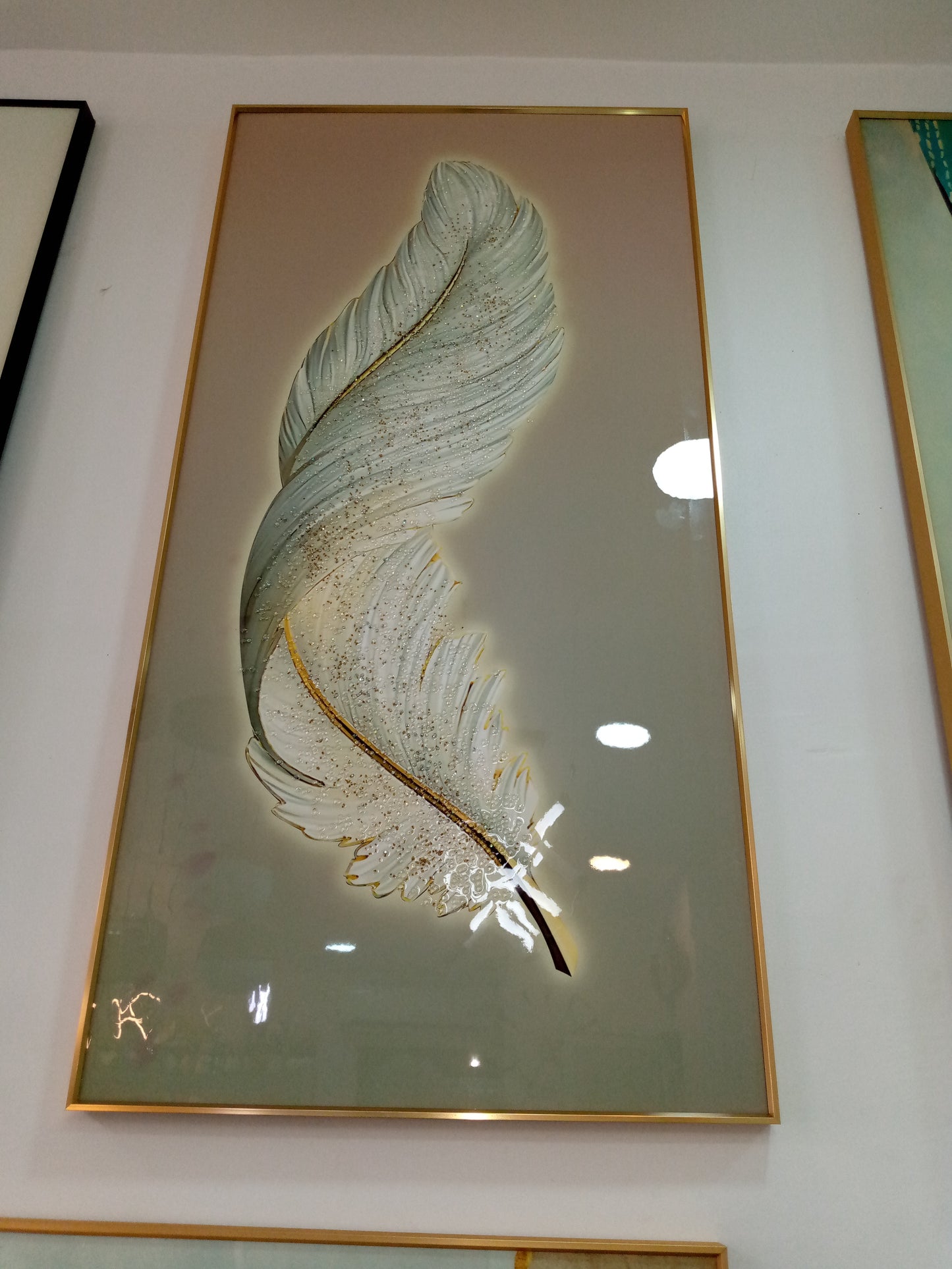 60 by 120cm crystal frame