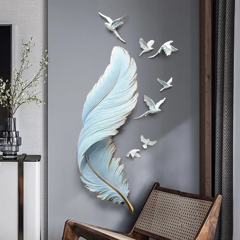Luxury Feather Decor