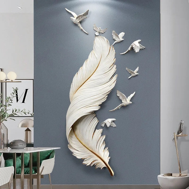 Luxury Feather Decor