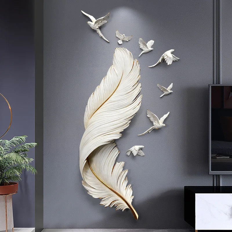 Luxury Feather Decor