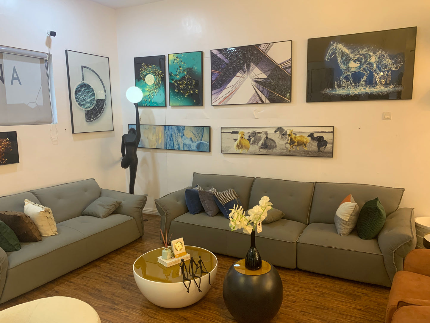 3,2 leather sofa set