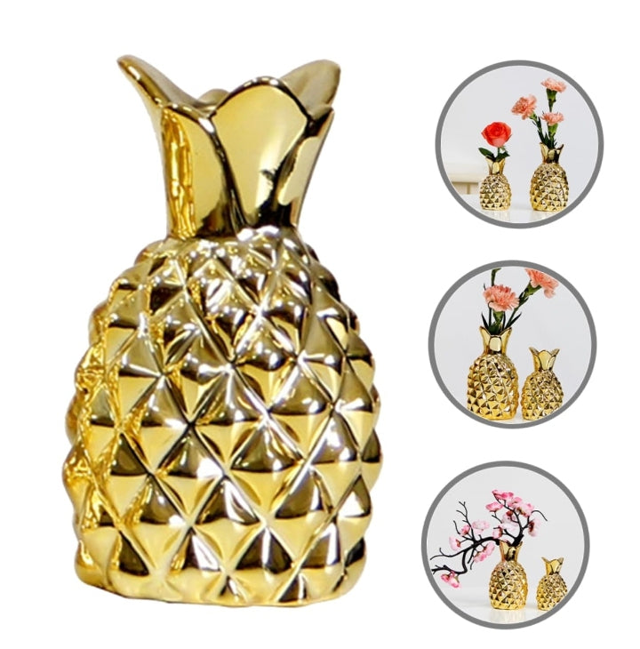 Pineapple vase decor