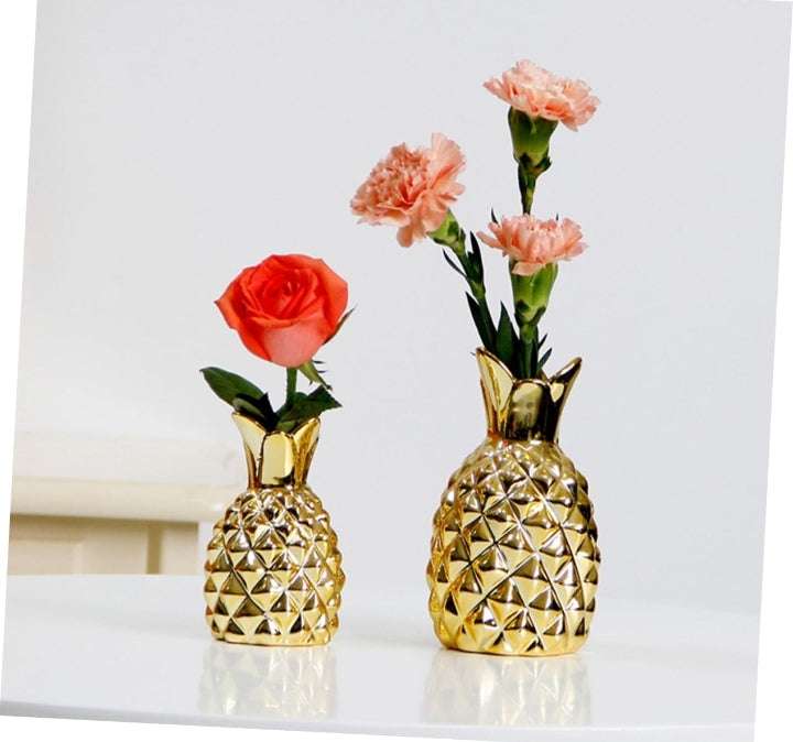 Pineapple vase decor