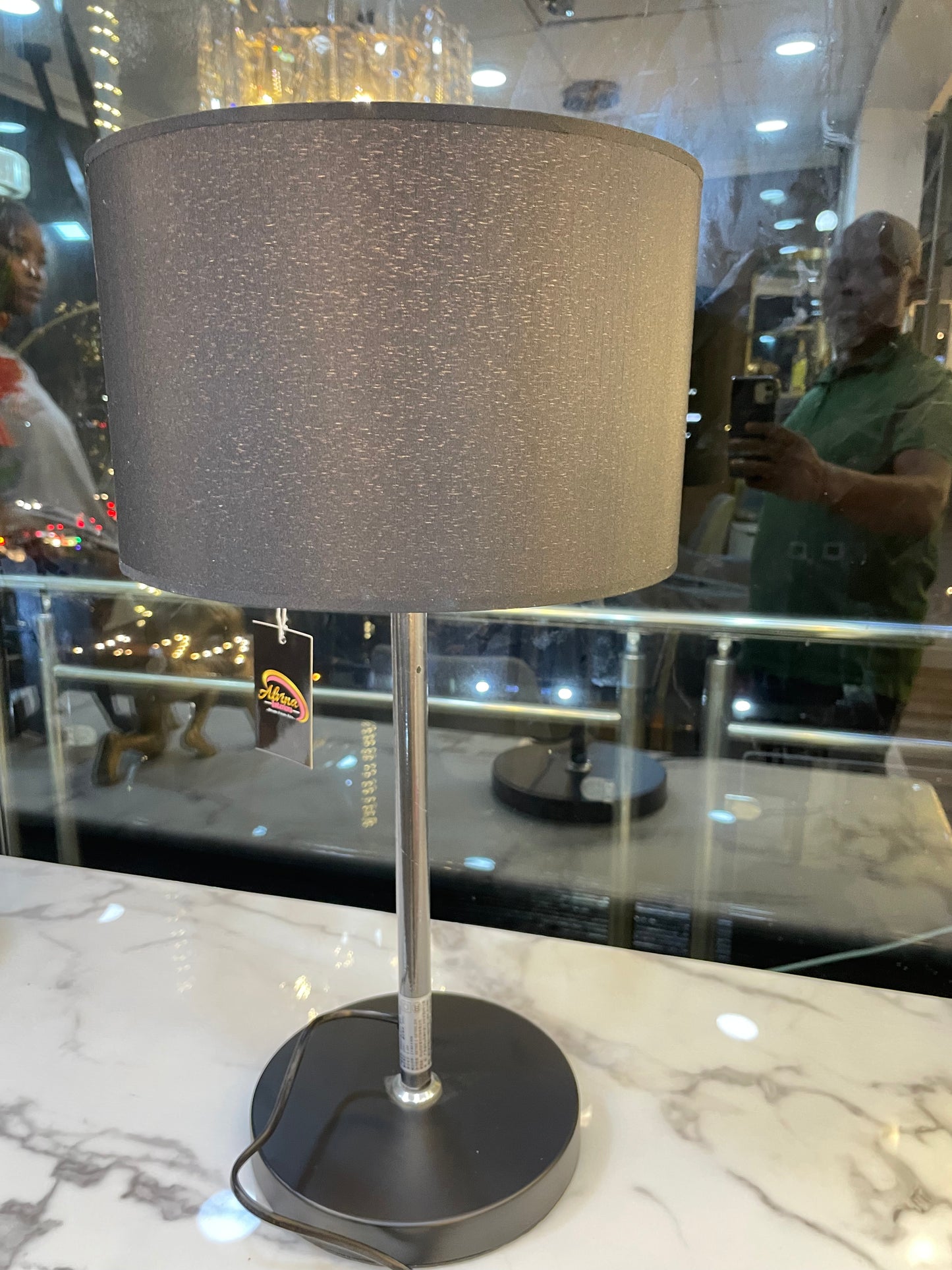 Black Bedside lamp