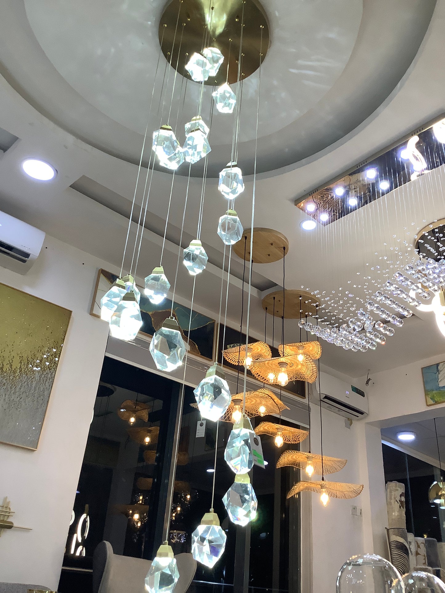 Crystal chandelier