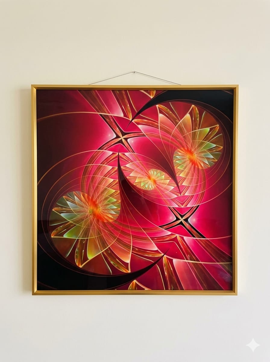 40 by 40cm plain frame