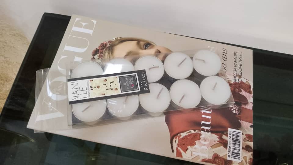 Vanille candle