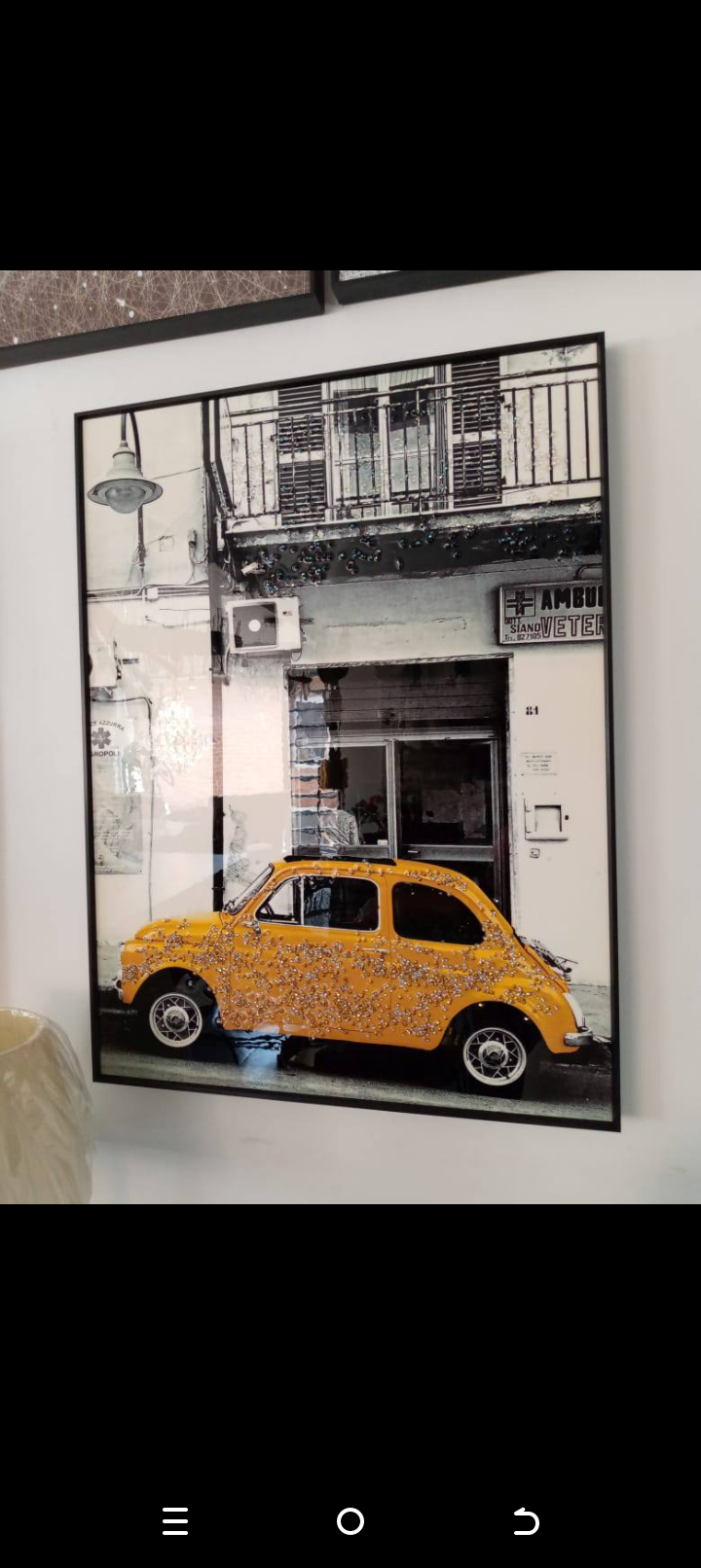 60 by 80cm crystal frame