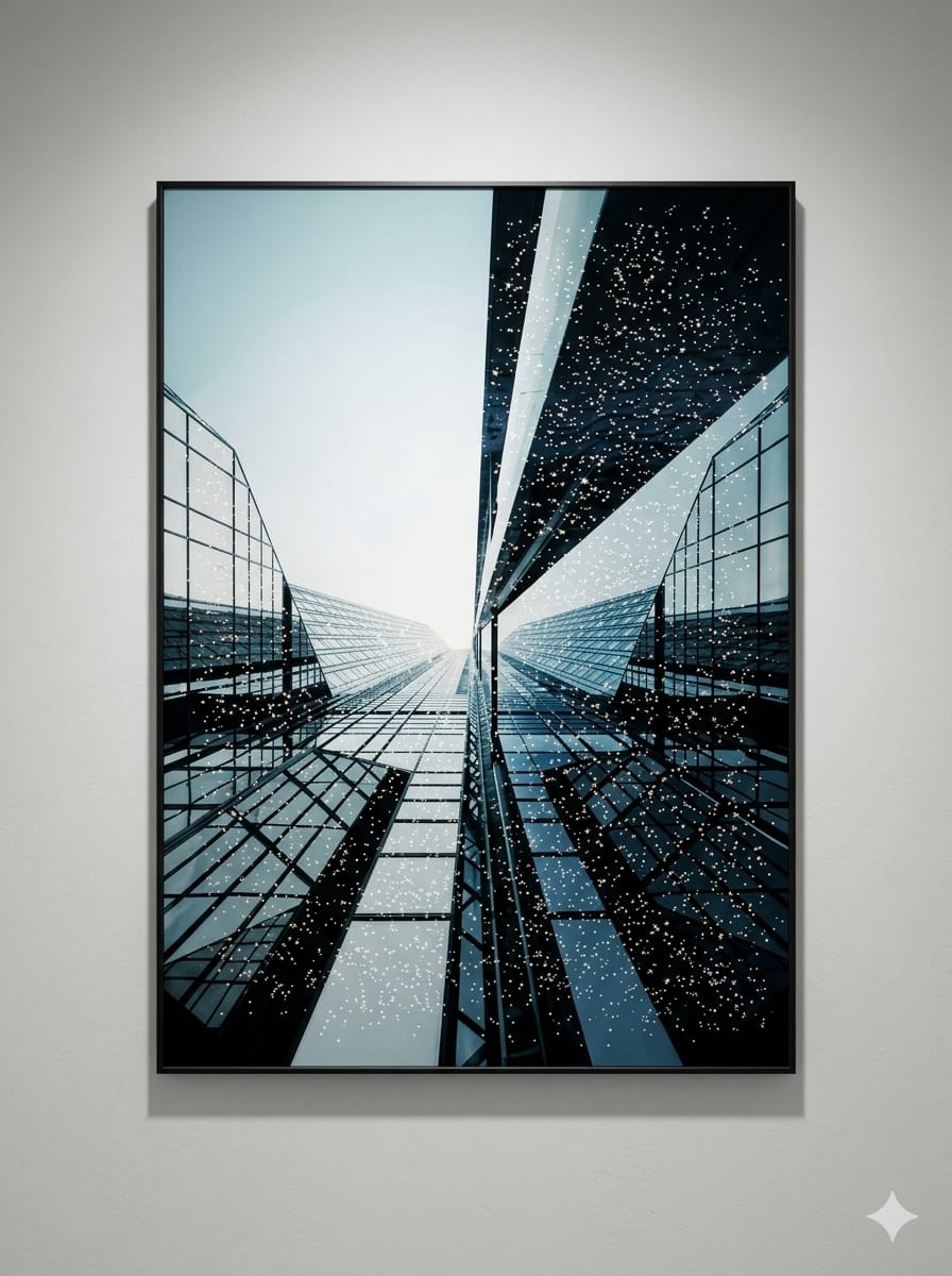 EC7 80 by 120cm crystal frame