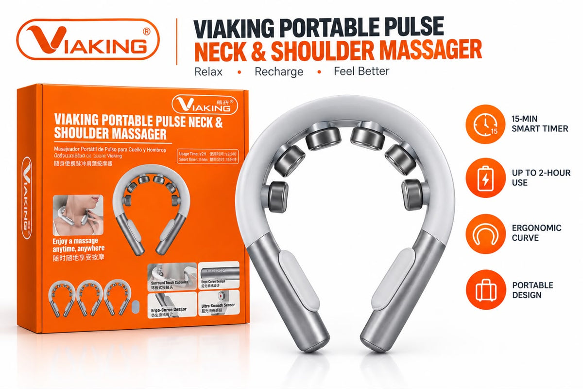Neck and shoulder massager