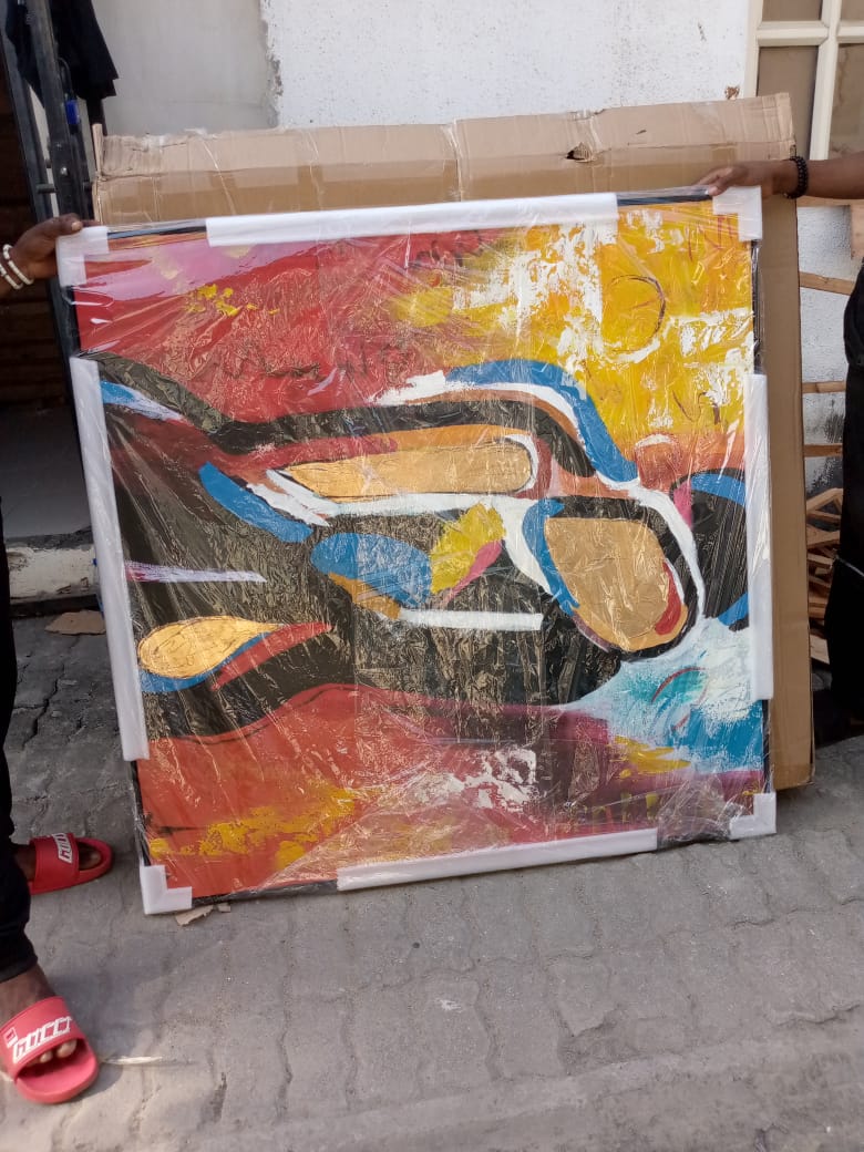 120 by 120cm canvas frame