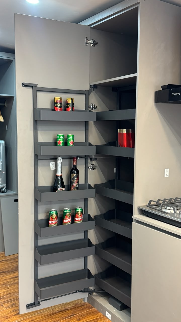 6 layer lateral pantry