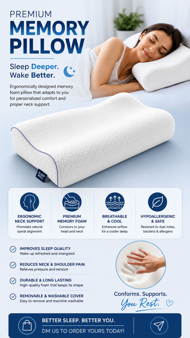 Premium Memory Pillow