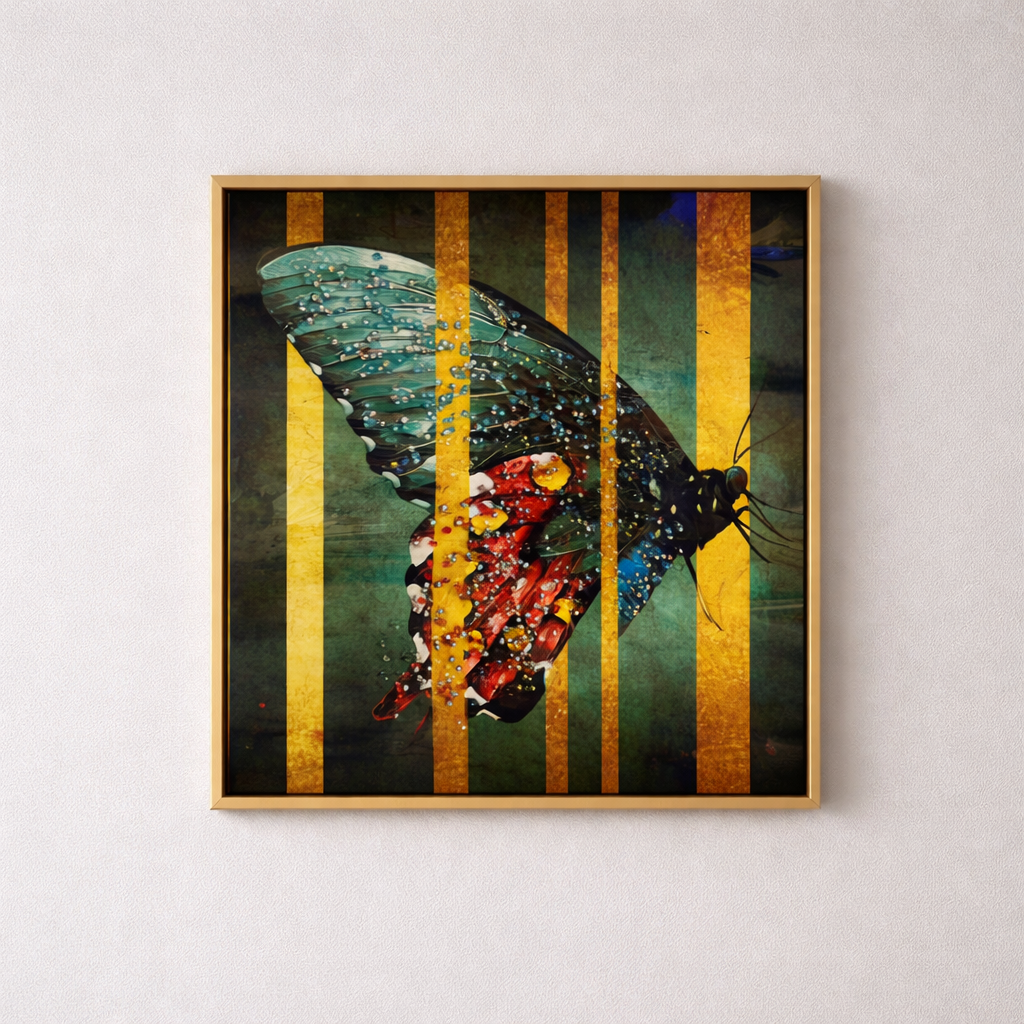 40 by 40cm crystal frame