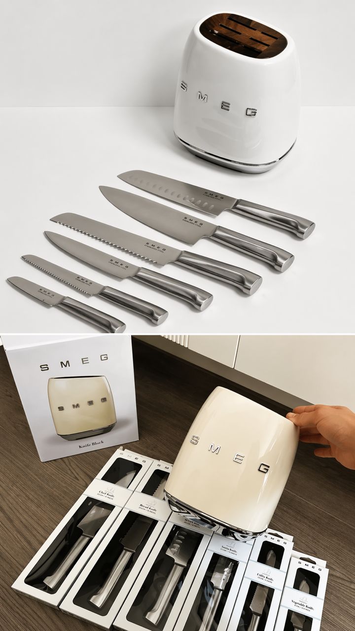 Smeg knife set