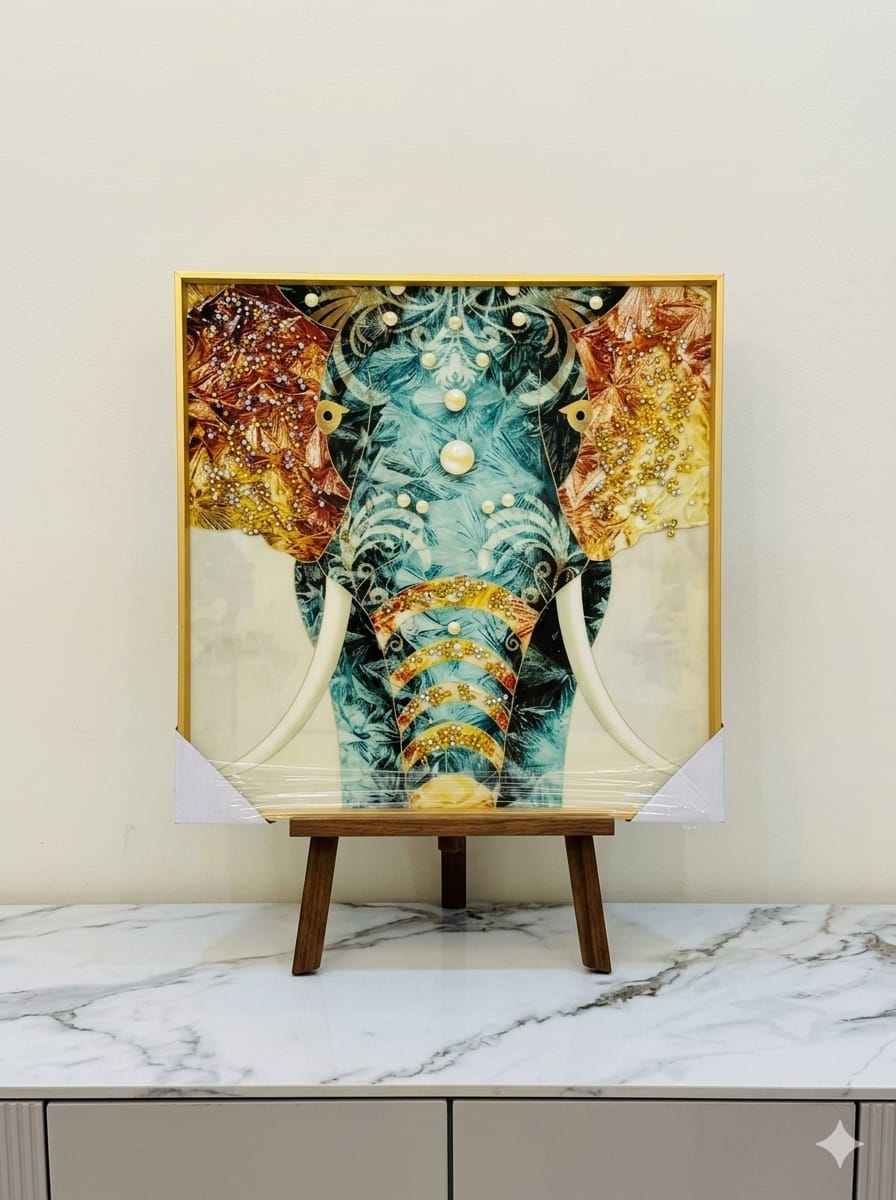 40 by 40cm crystal frame