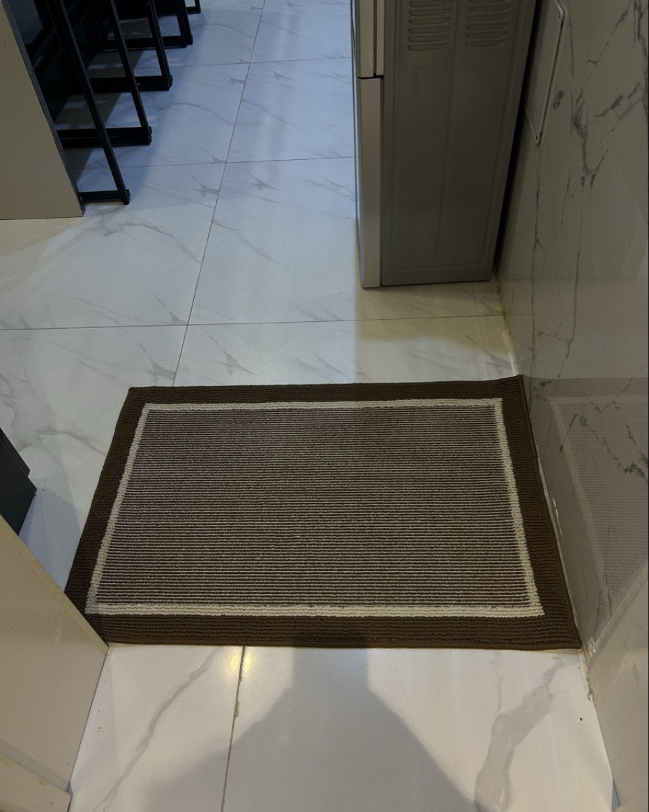 3 in 1 kitchen foot mat/ Door mat (Brown)