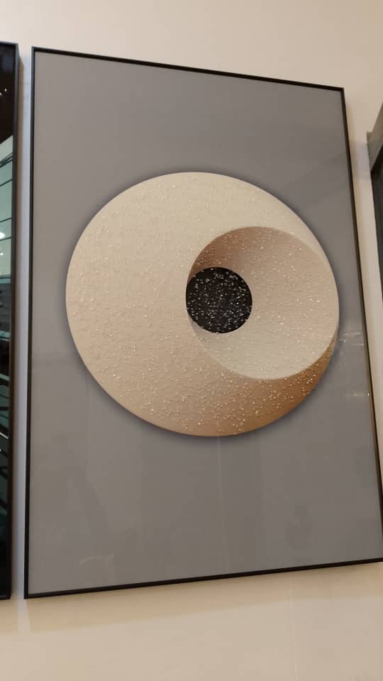 80 by 120cm crystal frame