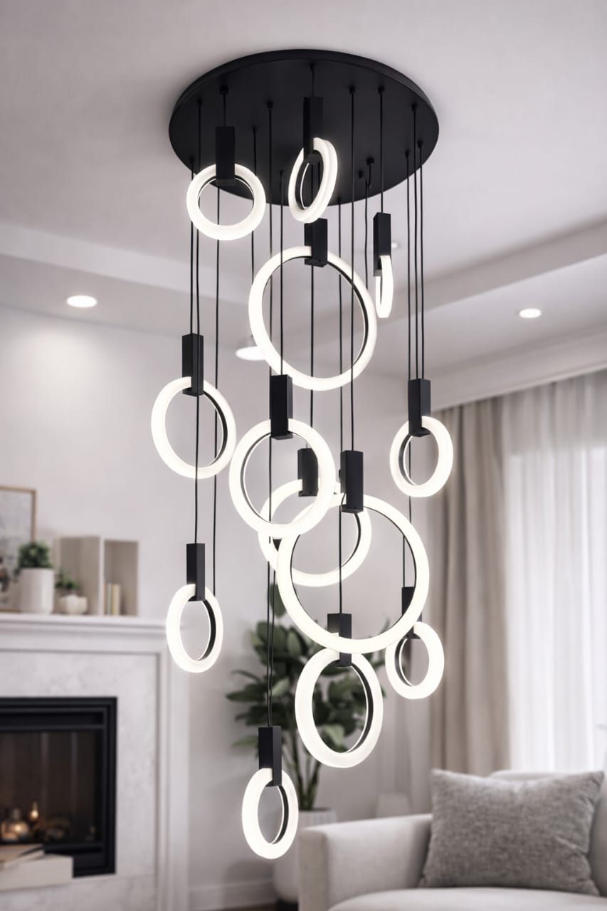 20 Rings chandelier