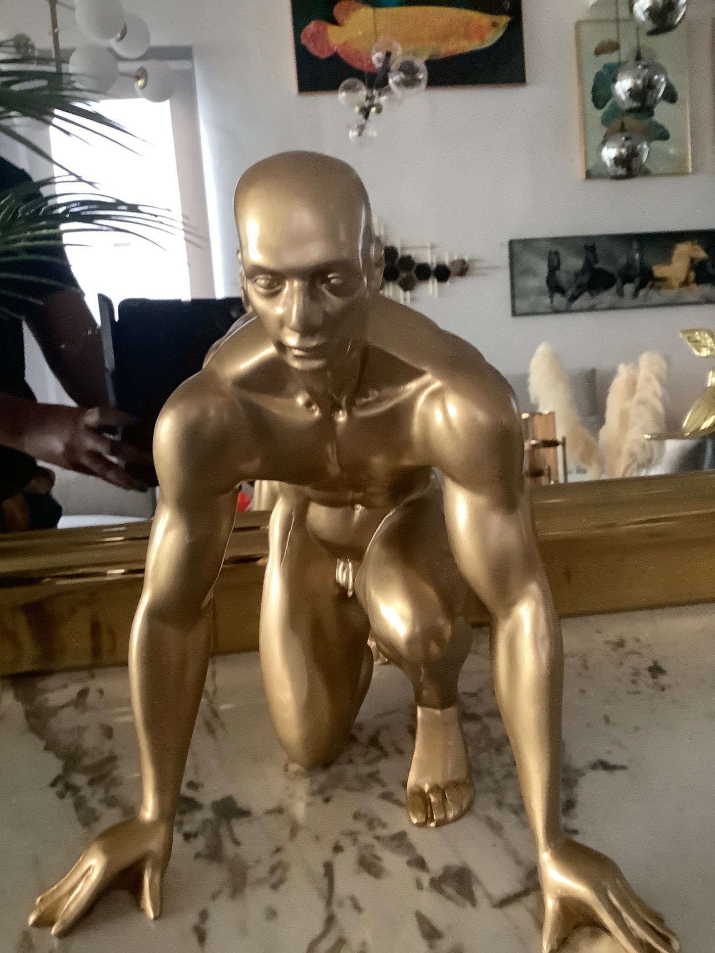 Luxury Abstract man decor