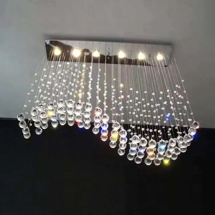 Rain Drops Crystal Chandelier